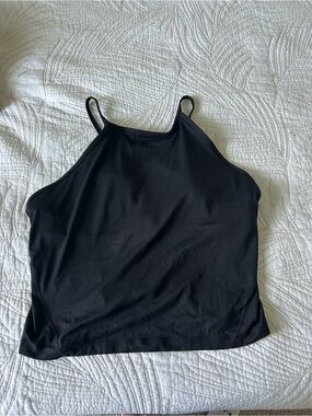 Lululemon Black Women's Tank Top - Classic Minimal Style